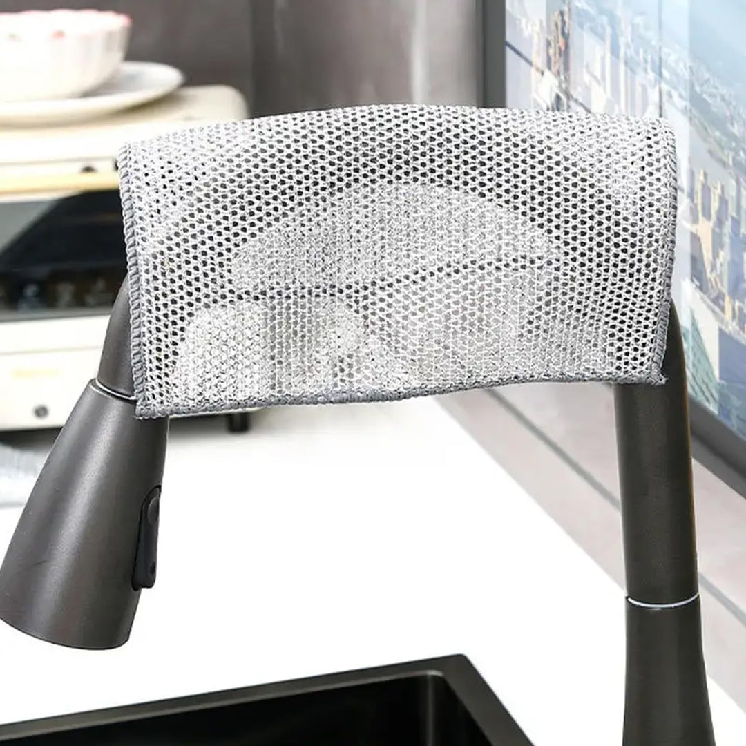 Royal Double Layer Dishwashing Wire Cleaning Cloth [25 x 25 inches]